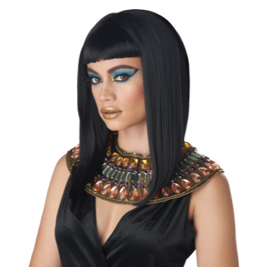 Picture of EGYPTIAN WIG - ANGULAR CUT - BLACK