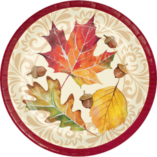 Picture of FALLEN LEAVES 9" PLATES