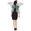 Image sur WINGS FAIRY - BLACK AND PURPLE GLITTER