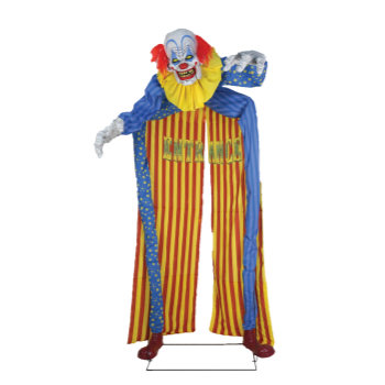 Image de 10' LOOMING CLOWN LARGE ANIMATED PROP