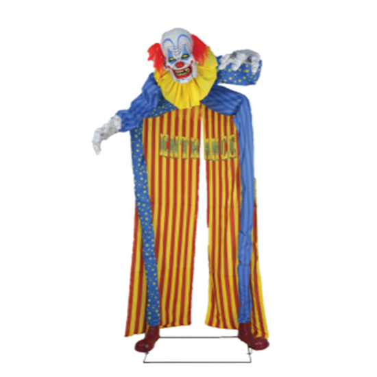 Image sur 10' LOOMING CLOWN LARGE ANIMATED PROP