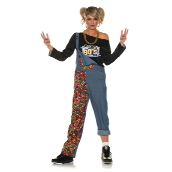 Picture of 90'S OVERALLS ADULT LARGE