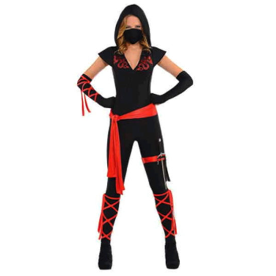 Picture of DRAGON FIGHTER NINJA COSTUME - ADULT MEDIUM