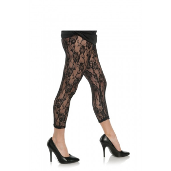 Image de 80'S LACE LEGGINGS BLACK - MEDIUM