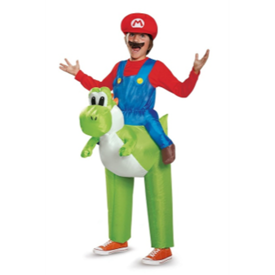 Picture of MARIO RIDING YOSHI COSTUME - KIDS INFLATABLE