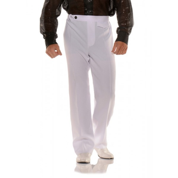 Image de 70'S DISCO PANTS - WHITE ADULT XXL