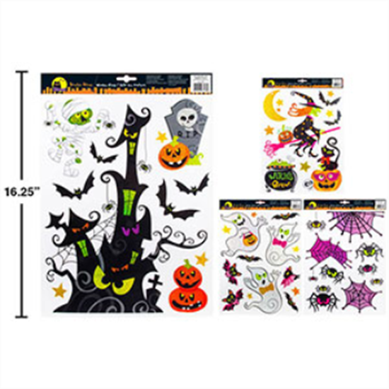 Picture of HALLOWEEN WINDOW CLINGS