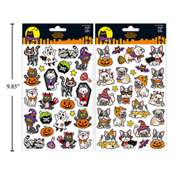 Picture of HALLOWEEN FOIL STICKERS