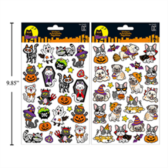 Picture of HALLOWEEN FOIL STICKERS