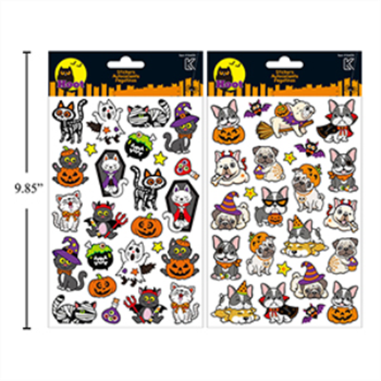 Image sur HALLOWEEN FOIL STICKERS