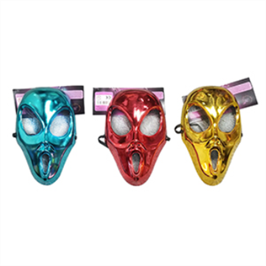 Picture of ALIEN METALLIC MASK  - ASSORTED COLORS