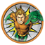 Picture of JUSTICE LEAGUE - HEROES UNITE - AQUAMAN - 9" ROUND PLATES