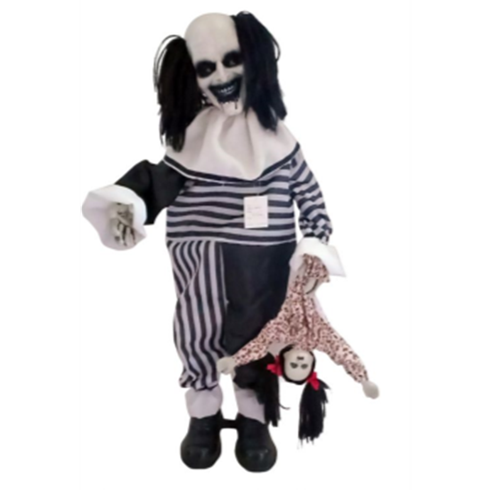 Picture of 31" CREEPY CLOWN WITH DOLL