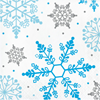 Picture of TABLEWARE - WINTER SNOWFLAKE LUNCHEON NAPKINS