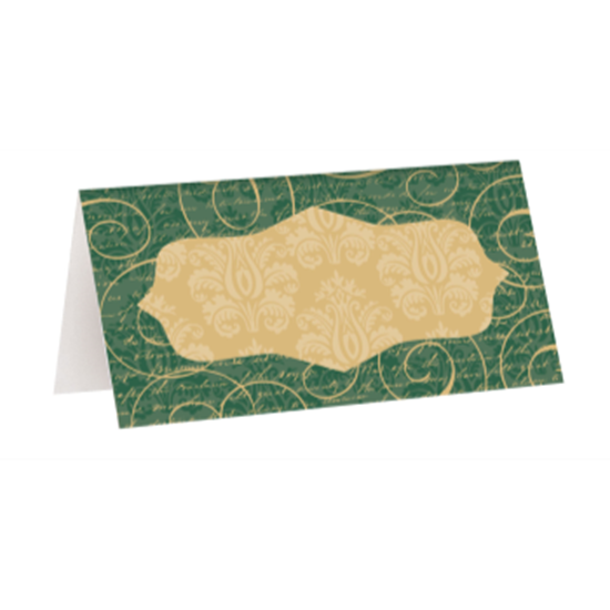 Image sur TABLEWARE -  PLACE CARD ELEGANT CHRISTMAS