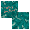 Image sur TABLEWARE - MERRY EVERYTHING BEVERAGE NAPKINS