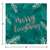 Image sur TABLEWARE - MERRY EVERYTHING BEVERAGE NAPKINS