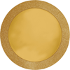 Image sur TABLEWARE - GOLD PLACEMAT WITH GLITTER BORDER
