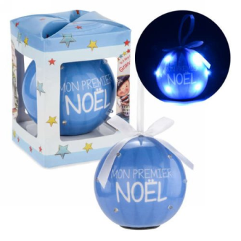 Image de DECOR - CHRISTMAS ORNAMENT - MON PREMIER NOËL - BLUE