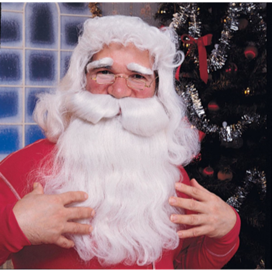 Image sur Wearables - Wig and beard set Santa