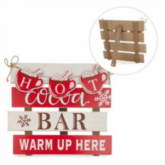 Image sur DECOR - HOT CHOCOLAT BAR WALL DECOR