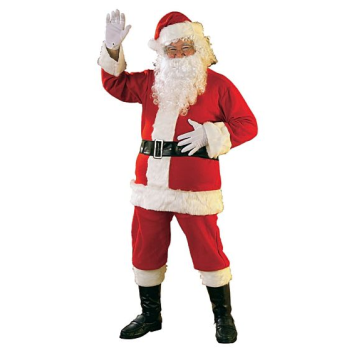 Picture of WEARABLES - SANTA SUIT FLANNEL - STANDARD 40-48