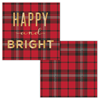Picture of TABLEWARE - HAPPY AND BRIGHT BEVERAGE NAPKINS