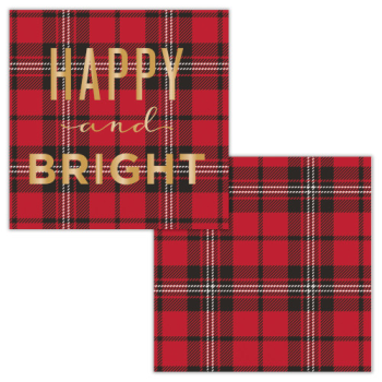 Image de TABLEWARE - HAPPY AND BRIGHT BEVERAGE NAPKINS