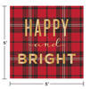 Picture of TABLEWARE - HAPPY AND BRIGHT BEVERAGE NAPKINS