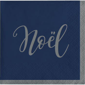 Image de TABLEWARE - SILENT NIGHT BEVERAGE NAPKINS - NOEL