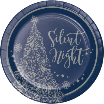 Image de TABLEWARE - SILENT NIGHT 9" PLATES