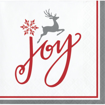 Image de TABLEWARE - WINTER WONDER BEVERAGE NAPKINS