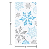 Picture of TABLEWARE - WINTER SNOWFLAKE GUEST TOWELS
