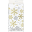 Image de TABLEWARE - SILVER & GOLD HOLIDAY SNOWFLAKES - TABLE COVER