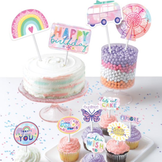 Picture of GIRL-CHELLA - PAPER TOPPER KIT