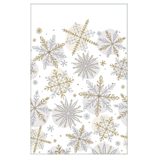 Picture of TABLEWARE - SHINING SNOW PAPER TABLE COVER