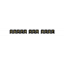 Picture of DECOR - HAPPY NEW YEAR PENNANT BANNER - BLACK/GOLD
