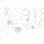 Picture of DECOR - SNOWFLAKES VALUE SWIRLS 