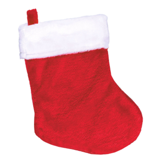 Picture of DECOR - MINI PLUSH STOCKING