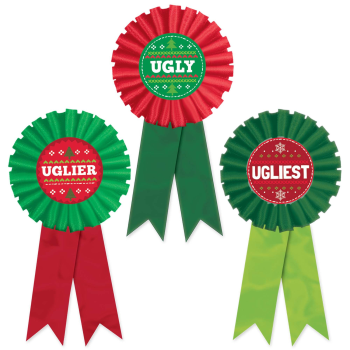 Picture of WEARABLES - UGLY SWEATER AWARD RIBBON