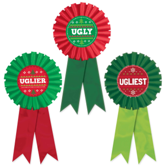 Image sur WEARABLES - UGLY SWEATER AWARD RIBBON