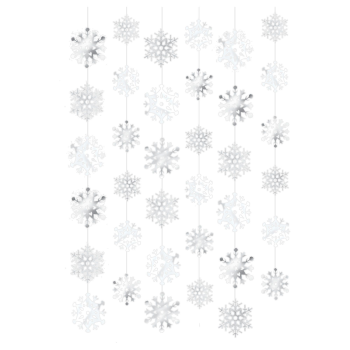 Picture of DECOR - SNOWFLAKE STRING