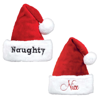 Image de WEARABLES - HAT NAUGHTY OR NICE HAT SET - 2 INNER