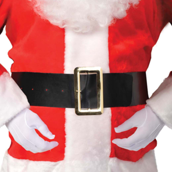 Picture of WEARABLES - FABRIC BLACK SANTA BELT