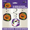 Picture of HALLOWEEN HANGING SWIRL DECORATION