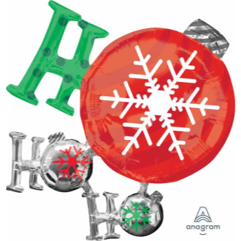 Image de 35" - HO HO HO ORNAMENT SUPER SHAPE