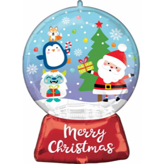 Picture of 27" CHRISTMAS SNOW GLOBE SUPER SHAPE