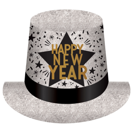 Image sur WEARABLES - HAPPY NEW YEAR PRISMATIC TOP HAT