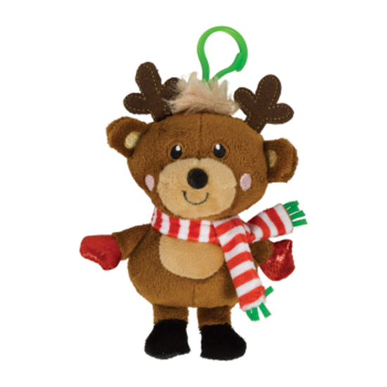 Picture of DECOR - KEY CHAIN REINDEER PLUSH