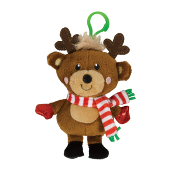 Image sur DECOR - KEY CHAIN REINDEER PLUSH